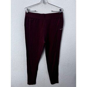 Artilect Systems Boulder 125 gsm Leggings Merino Wool Blend Burgundy Lightweight